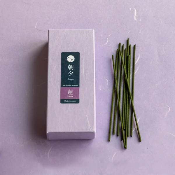 ‹日本線香品牌 ¦ 朝夕› 低煙線香系列 - 蓮花 40G