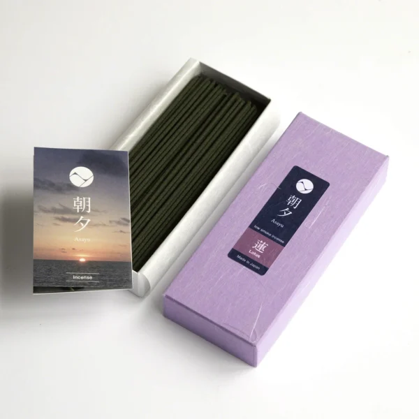 ‹日本線香品牌 ¦ 朝夕› 低煙線香系列 - 蓮花 40G
