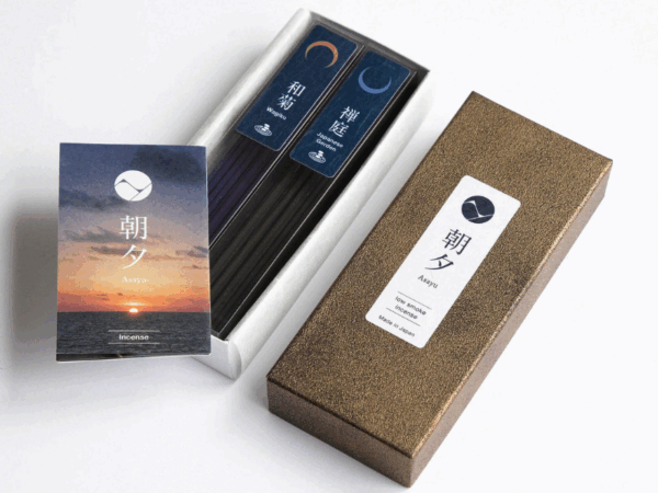 ‹日本線香品牌 ¦ 朝夕› 低煙線香系列 - 和菊&禪庭 40G