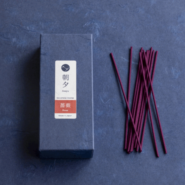 ‹日本線香品牌 ¦ 朝夕› 低煙線香系列 - 薔薇 40G