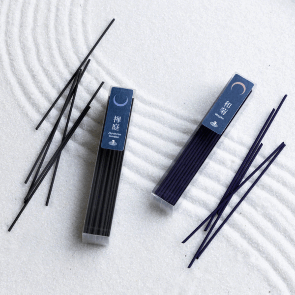 ‹日本線香品牌 ¦ 朝夕› 低煙線香系列 - 和菊&禪庭 40G