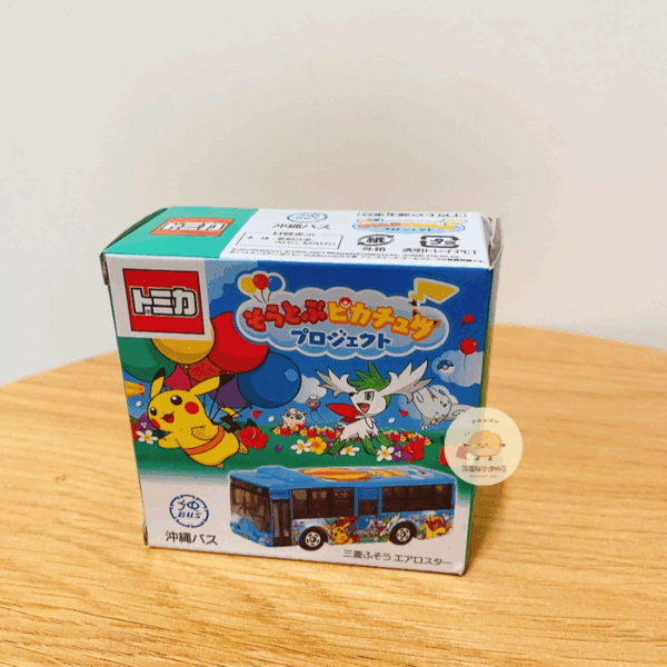 〖現貨選品〗TOMICA 寶可夢皮卡丘x沖繩巴士