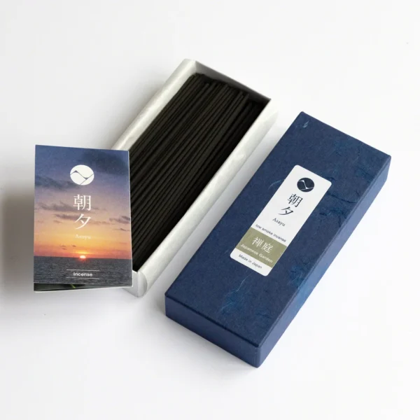 ‹日本線香品牌 ¦ 朝夕› 低煙線香系列 - 禪庭 40G