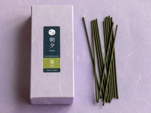 ‹日本線香品牌 ¦ 朝夕› 低煙線香系列 - 綠茶 40G