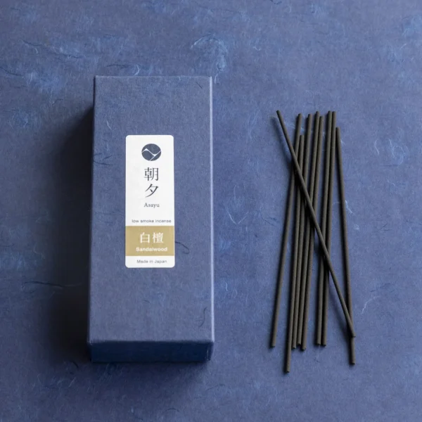 ‹日本線香品牌 ¦ 朝夕› 低煙線香系列 - 白檀 40G