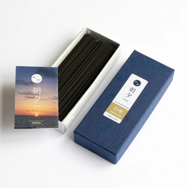 ‹日本線香品牌 ¦ 朝夕› 低煙線香系列 - 白檀 40G