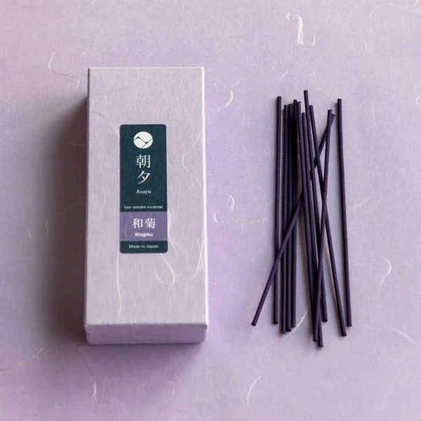 ‹日本線香品牌 ¦ 朝夕› 低煙線香系列 - 和菊 40G