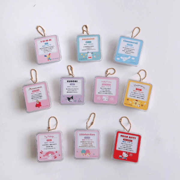 三麗鷗 小公仔模型吊飾系列