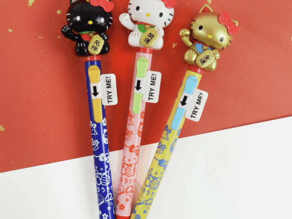 三麗鷗 開運招財Kitty原子筆系列