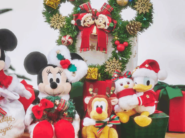 迪士尼商店 聖誕節吊飾娃娃系列