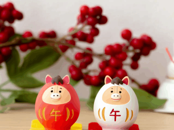 2 日本郵便局限定 馬年小公仔擺飾