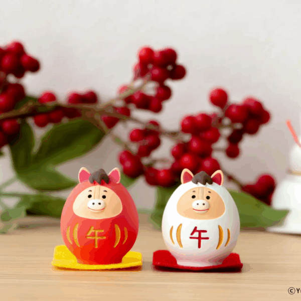 日本郵便局限定 馬年小公仔擺飾