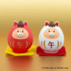 日本郵便局限定 馬年小公仔擺飾